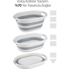 Empressco Ponçik Store Katlanır Çamaşır Sepeti Magic Akordeon Katlanır Çamaşır Selesi 25LT - Fiyatı, Yorumları