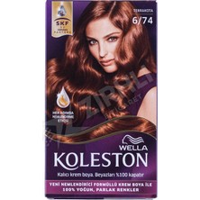 5 Adet Koleston Saç Boyası 6.74 Terakota