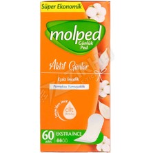 2 Adet Molped Günlük Aktif Günler Eko 60 Lı