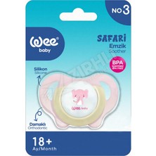 3 Adet Wee Baby Safari Emzik No:3