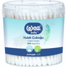 2 Adet Wee Baby Kulak Çubuğu 200'LÜ