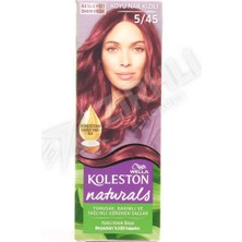5 Adet Koleston Naturel Boya 5.45 Koyu Nar Kızılı