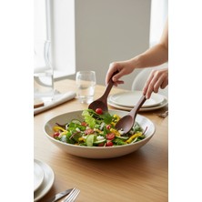AvantajAl Akayev Akasya 2li Salata Kaşık Seti