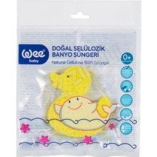3 Adet Wee Baby Doğal Selülozik Banyo Süngeri