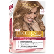 5 Adet Excellence Saç Boyası Kumral 7.3