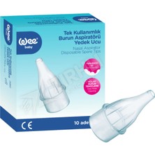 Wee Baby Tek Kullanımlık Burun Aspiratörü Yedek Ucu 10'lu