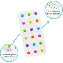 Empressco Munchkin Renkli Noktalı Banyo Matı | Kaymaz | 77X36 cm | Bebek ve Çocuk Için | 1 Adet - Fiyatı, Yorumları