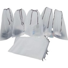Vuralsin38 Meapuff, 50'li Set 30X40 cm Su Geçirmez Kozmetik ve Plaj Çantası