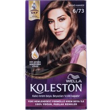2 Adet Koleston Saç Boyası 6.73 Ay Işığı Kahvesi
