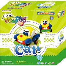 Vuralsin38 Papa Gino Jumping Clay Kendi Oyuncağını Kendin Yap Araba Seti