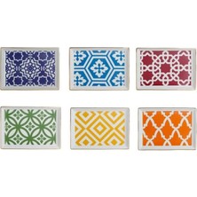 AvantajAl Porland Morocco 6lı Kahvaltı Tabağı 18X13CM