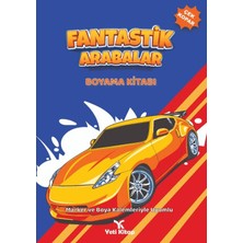 Yeti Kitap Fantastik Arabalar Boyama Kitabı