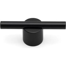 Vuralsin38 16 mm Siyah Renkli Tek Delikli Kulp