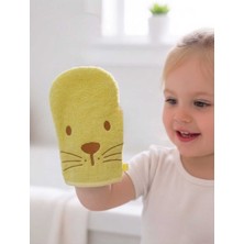 Empressco Gürpamuk Home & Baby %100 Pamuklu Yumşak Kız-Erkek Bebek-Çocuk Banyo Yıkama Kukla Lifi & Kesesi Sarı/aslan - Fiyatı, Yorumları