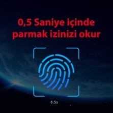 Vuralsin38 Dm FD069 Parmak Izi Okuyuculu Şifreli USB 3.0 64 GB Bellek