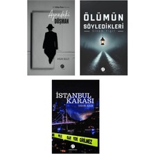 Herdem Kitap Aynadaki Düşman - Ölümün Söyledikleri - Istanbul Karası - Polisiye Gerilim Seti (3 Kitap Takım)