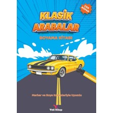 Yeti Kitap Klasik Arabalar Boyama Kitabı