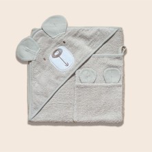 Empressco Funna Baby Üçgen Başlıklı Havlu + Kese - Bath Time - Bej - 90 x 90 cm - Fiyatı, Yorumları