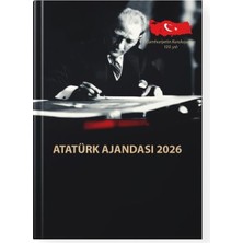 Vuralsin38 2026 Atatürk Ciltli Ajanda ve Atatürk Gemici Takvim - Imza
