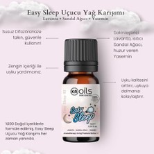 Vuralsin38 Easy Sleep Uçucu Yağ Karışımı - Lavanta + Sandal Ağacı + Yasemin 10 ml -%100 Saf ve Doğal Rahatlatıcı Aromaterapi Yağı | Uyku Desteği |
