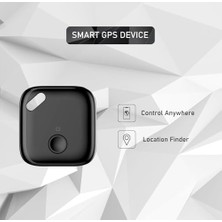 Vuralsin38 Smart Tag Akıllı Takip Cihazı Itag Gprs Anahtarlık Takip Cihazı (Iphone Uyumlu) (F3SİYAH)