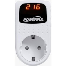Vuralsin38 Powerful VP-116 3500W Gerilim Koruma Prizi