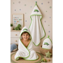 Empressco Kula Baby Madagaskar Bukalemun Yeşil 0-3 Yaş %100 Pamuk Bebek Havlusu - Fiyatı, Yorumları