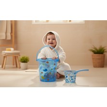 Empressco Babyjem Şeffaf Kova & Maşrapa Set Mavi Desenli - Fiyatı, Yorumları