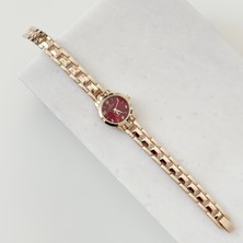 Vesce Atelier Sories Gold Saat Bordo