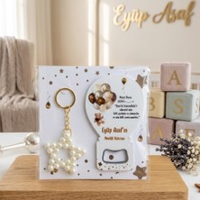 Hayaller Dükkanı 30 Adet Bebek Şekeri Kağıt Üzeri Balon Açacak ve Yıldız Anahtarlık Hediyelik Magnet