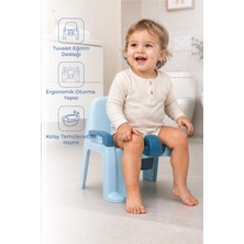 Empressco Babyjem Afacan Lazımlık Ergonomik Tuvalet Eğitimi Yardımcısı Indigo Mavi - Fiyatı, Yorumları