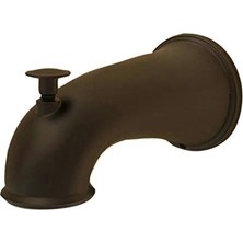 Vuralsin38 10317 Küvet Yön Değiştirici Küvet Ağzı, 5-1/2 Inç/çekme, Yağla Pürüzlü Bronz