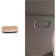 Vuralsin38 Parça Deponuz (368) (2009-2012) Airbag Yazısı, Kaplaması (Bej) Passat cc ile Uyumlu