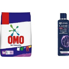 Vuralsin38 Toz Çamaşır Deterjanı Sık Yıkananlar 5 Kg(1) Clear Men Scalp Pro Saç Dökülmesine Karşı Güçlendirici Şampuan Kepeğe Karşı Etkili 300 Ml(1)