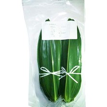 Vuralsin38 100 Adet Suşi Bambu Yaprağı - Muz Yaprakları Zongzi Seti Tabak Süslemeleri Yemek Pişirmek Için Tatil Partisi (100 Adet, 30,48 cm U x 8,1 Cm) - Yapraklar Vakum ve Taze Kalır