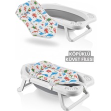 Empressco Ideal Baby Köpüklü Bebek Küvet Filesi Kaydırmaz File Yenidoğan Uyumlu Eğitici Desenli 0-12 Ay Eğitici Desenli - Fiyatı, Yorumları