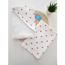 Empressco Artıbebe Yenidoğan Bebek Banyo Havlusu, Kalpli Müslin Battaniye, Örtü, Bornoz, Bebek Ürünleri | Artı Bebe - Fiyatı, Yorumları
