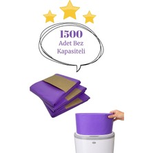 Empressco Korbell 16L Çöp Kutuları ile Uyumlu 1500 Bebek Bezi Kapasiteli 3 Paket Yerli Çöp Poşeti - Fiyatı, Yorumları