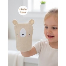 Empressco Pamuk Hanım Müslin Yumuşak Kız-Erkek Bebek-Çocuk Banyo Yıkama Kesesi, Kukla Lif /ayı Bej - Fiyatı, Yorumları