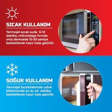 Vuralsin38 Flexy Medical ve Soğuk Kompres Üçlü Set Termojel Buz Paketi, 13X13CM-13X26CM-26X35CM, Migren, Incinme, Burkulma, Kas Ağrısı, Baş Ağrısı, Göz Altı Morluğu, Termofor, Kompres Jel, Eklem Ağrısı