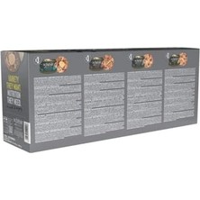Vuralsin38 Schesir After Dark Tavuk&bıldırcın Yumurtası&sığır&ördek Et Suyunda Yetişkin Kedi Konservesi Çeşit Paketi 12X80G