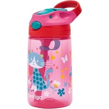 Vuralsin38 Gizmo Flip Kedicikler Tritan Çocuk Suluğu 420 ml Pembe