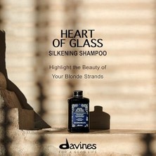 Vuralsin38 Davines Of Glass Sarı Saçlar Için Nazik Temizleyici Şampuan 250ML
