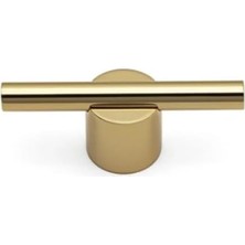 Vuralsin38 16 mm Altın Rengi Tek Delikli Kulp