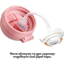 Vuralsin38 350ML Pipetli Eğlenceli Sihirbaz Desenli ve Şapkalı Akıllı Pipet Toplu Tritan Su Matarası (Sarı-Kırmızı-Mavi)