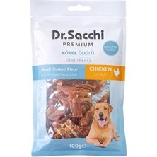 Vuralsin38 Dr.sacchi Premium Küçük Tavuk Parçacıklı Tahılsız Köpek Ödülü 100 gr