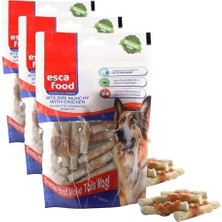 Vuralsin38 Esca Tavuklu Lokmalık Munchy 6 Santimetre 36 ‘lı Köpek Ödül Maması (3 Paketi)