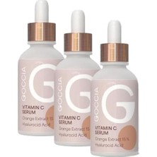Vuralsin38 Vitamin C Serum 20ML Cilt Serumu-Vegan Içerik • Cilde Dost Formül (3 Paketi)
