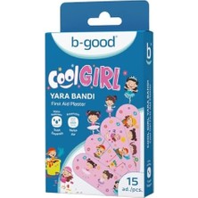 Vuralsin38 B-Good Kız Çocuk Yara Bandı 15'li