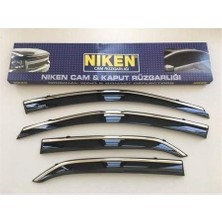 Vuralsin38 Nıken Kromlu Cam Rüzgarliği Renault Clio Iv 2013-4LÜ - Nkn 047 RN16 02 01